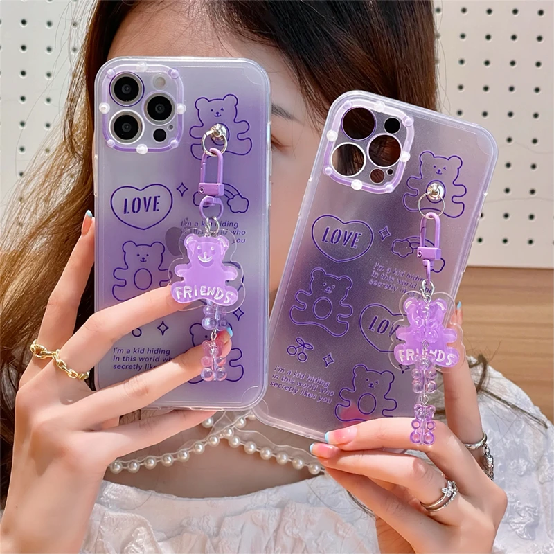 Korean Cute Cartoon Cindy Bear Pendant Phone Case for IPhone 11 12 Pro XS Max Mini X XR 7 8 Plus SE Soft Shockproof Back Cover
Korean Cute Cartoon Cindy Bear Pendant Phone Case for IPhone 11 12 Pro XS Max Mini X XR 7 8 Plus SE Soft Shockproof Back Cover