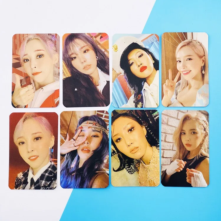 4pcs/set Kpop MAMAMOO Photocard HD high quality Photo cards for fans LOMO Card
4pcs/set Kpop MAMAMOO Photocard HD high quality Photo cards for fans LOMO Card