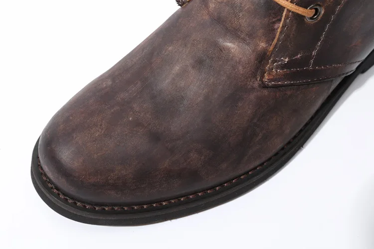 Autumn Ankle Boots Men Fashion Casual Boots Men Design Popular Brand Durable Lace-up Genuine Leather Men Vintage Boots
Autumn Ankle Boots Men Fashion Casual Boots Men Design Popular Brand Durable Lace-up Genuine Leather Men Vintage Boots