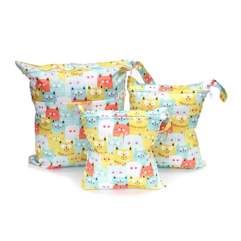 3 Pcs/Set Baby Printed Diaper Bag TPU Waterproof Nappy Double Zipper Handbag Stroller Carry Pack Storage Pocket
3 Pcs/Set Baby Printed Diaper Bag TPU Waterproof Nappy Double Zipper Handbag Stroller Carry Pack Storage Pocket