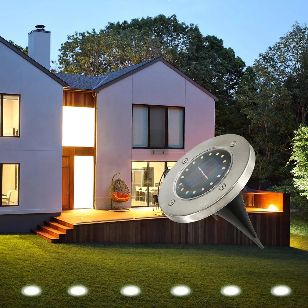 16LED Solar Light Ground Lamp Eco-friendly Solar Power Home Security Lamp Waterproof Garden Buried Stair Lights
16LED Solar Light Ground Lamp Eco-friendly Solar Power Home Security Lamp Waterproof Garden Buried Stair Lights