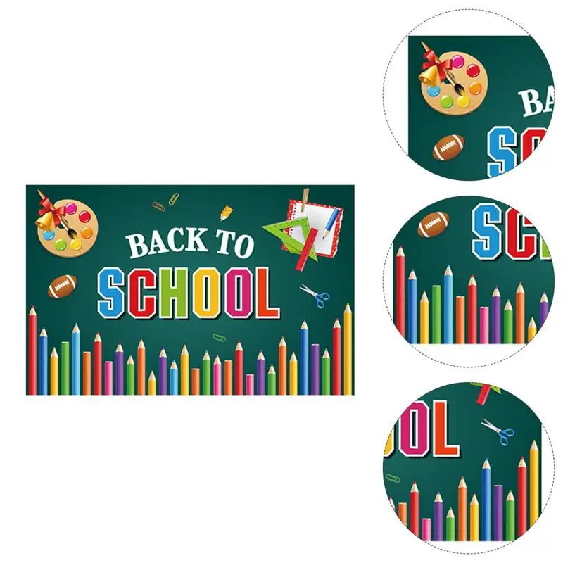 1pc Decorative Practical Back To School Banner for Co-worker Family Friends