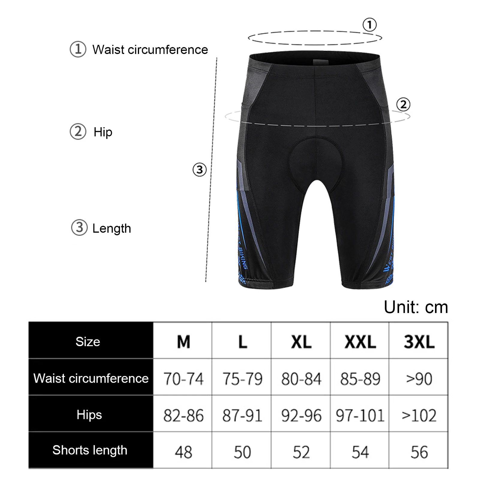 3D Men Bicycle Shorts Summer Shockproof Stretch Breathable MTB Bicycle Shorts Riding equipment 
3D Men Bicycle Shorts Summer Shockproof Stretch Breathable MTB Bicycle Shorts Riding equipment