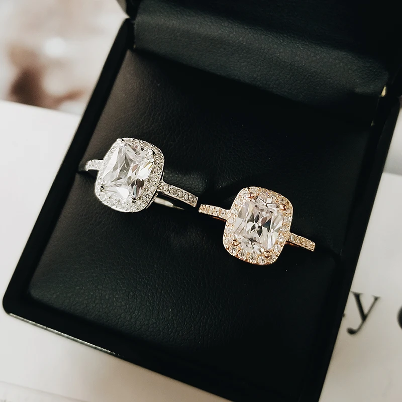 original solid real real 925 Sterling Silver Ring Finger fashion promise solitaire Ring for Women Jewelry Engagement R4582S
original solid real real 925 Sterling Silver Ring Finger fashion promise solitaire Ring for Women Jewelry Engagement R4582S