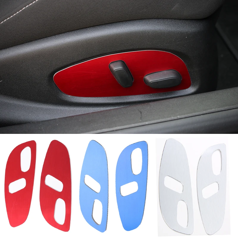 YCCPAUTO 2Pcs Aluminium Alloy Seat Adjustment Button Decoration Trim Stickers For Chevrolet Camaro 2017+ Car Interior Mouldings
YCCPAUTO 2Pcs Aluminium Alloy Seat Adjustment Button Decoration Trim Stickers For Chevrolet Camaro 2017+ Car Interior Mouldings