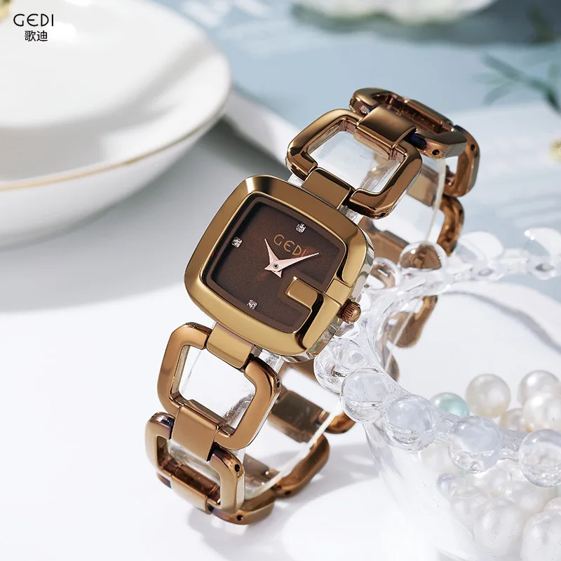 Unique Watches for Women Hollow Stainless Steel Strap Design Rose Gold Ladies Anniversary Gifts for Girlfriends and Relatives
Unique Watches for Women Hollow Stainless Steel Strap Design Rose Gold Ladies Anniversary Gifts for Girlfriends and Relatives