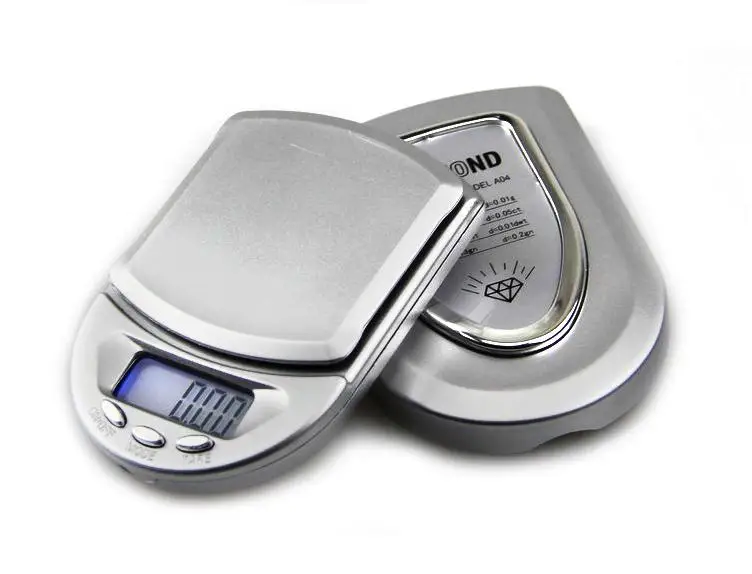 

dhl 50pcs 200g x 0.01g Mini Portable Gram Electronic Digital Jewelry Scales Weighing Scales Balance LCD Display SN2995