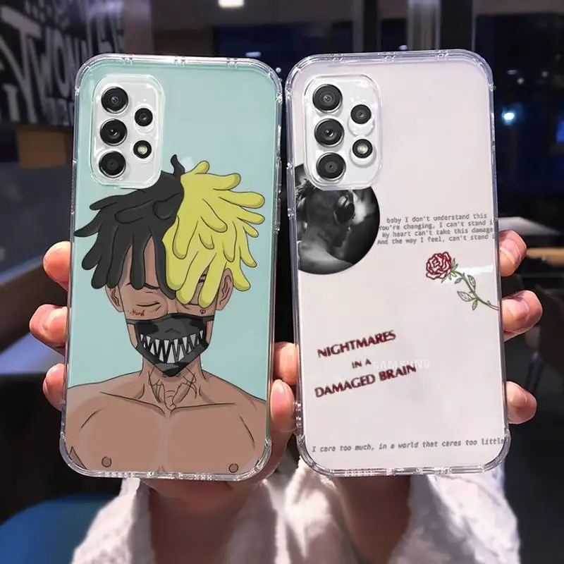 xxxtentacion rapper USA Phone Case Transparent For Samsung A51 A50 A71 A70 A81 M60S Note S21 S 20 10 9 8 11 E Plus Ultra
xxxtentacion rapper USA Phone Case Transparent For Samsung A51 A50 A71 A70 A81 M60S Note S21 S 20 10 9 8 11 E Plus Ultra