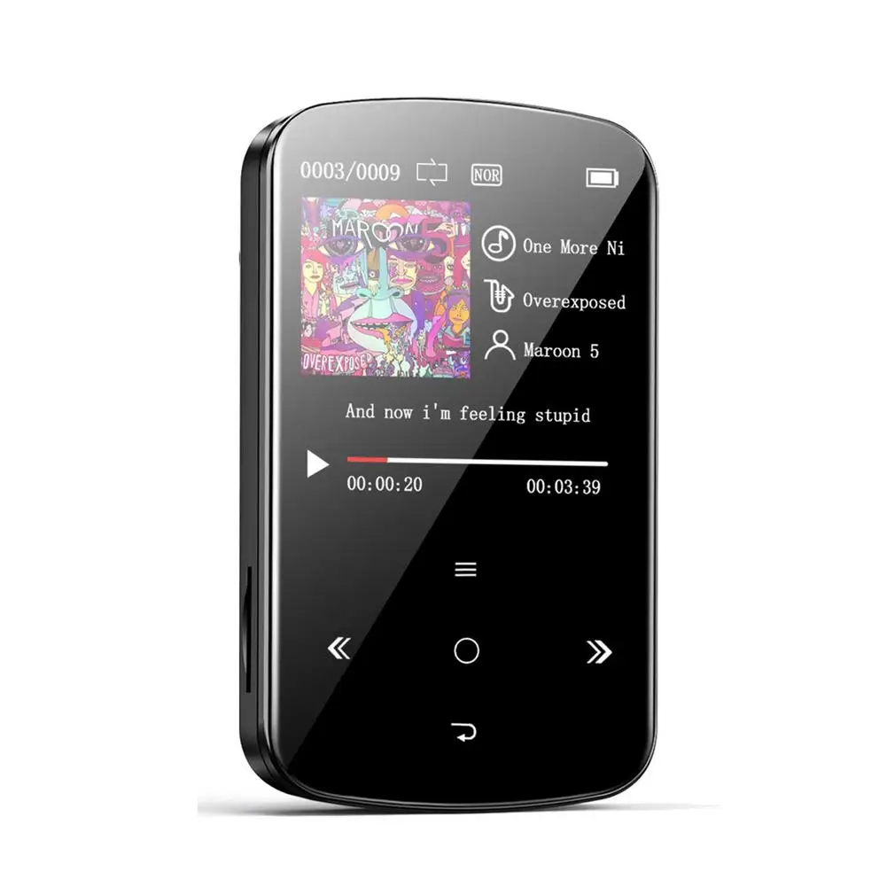 New Mini Clip Bluetooth 5.0 MP3 Player Portable Music Lossless HiFi Sound Audio MP3 Players With FM Radio Pedometer Function
New Mini Clip Bluetooth 5.0 MP3 Player Portable Music Lossless HiFi Sound Audio MP3 Players With FM Radio Pedometer Function