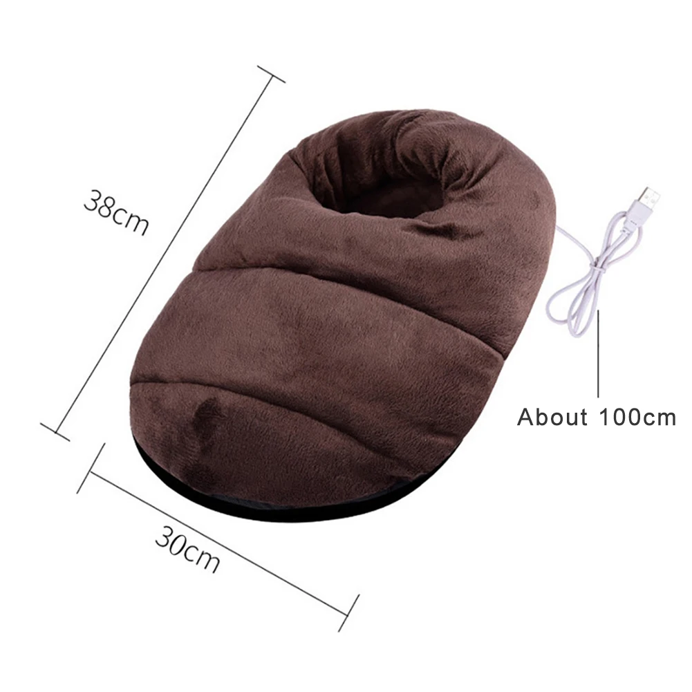 USB Electronic Foot Warmer Winter Warm Feet Treasure Heating Shoes Plush Electric Heating Foot Warmer for Bedroom Office
USB Electronic Foot Warmer Winter Warm Feet Treasure Heating Shoes Plush Electric Heating Foot Warmer for Bedroom Office