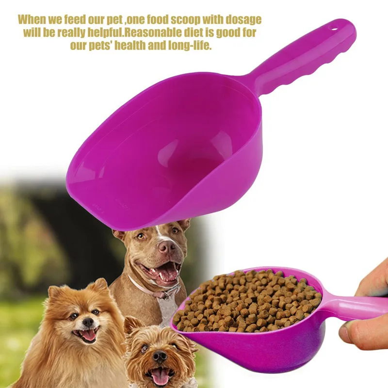 Useful Pet Puppy Dry Food Spoon Plastic Hand Shovel Pets Feed Measuring Scoop For Dog Cat Bird Seed lpfk Feeding Watering Suppli
Useful Pet Puppy Dry Food Spoon Plastic Hand Shovel Pets Feed Measuring Scoop For Dog Cat Bird Seed lpfk Feeding Watering Suppli