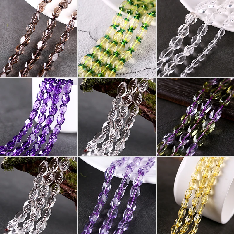 9 Styles Twist Shaped Crystal Glass Beads To Needlework For Bracelets Necklace Handmade DIY Jewelry Components Making For Crafts
9 Styles Twist Shaped Crystal Glass Beads To Needlework For Bracelets Necklace Handmade DIY Jewelry Components Making For Crafts