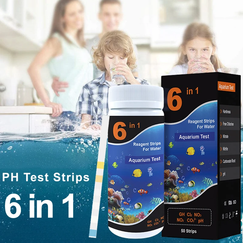 Тестовые полоски для определения PH в бассейне, 50 шт., 6 в 1, точные испытания на качество воды, с остаточным хлором, тестовые полоски для значен...
Тестовые полоски для определения PH в бассейне, 50 шт., 6 в 1, точные испытания на качество воды, с остаточным хлором, тестовые полоски для значен...