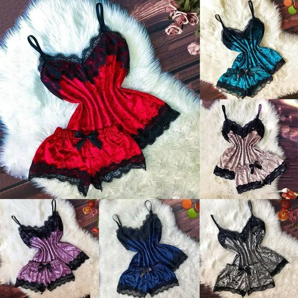 Женская атласная кружевная нижнее белье Babydoll ночная рубашка, пижамный комплект
Женская атласная кружевная нижнее белье Babydoll ночная рубашка, пижамный комплект