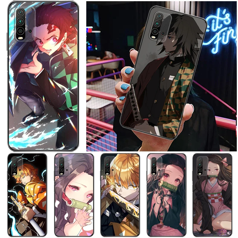 Demon Slayer Kamado Nezuko Agatsuma Zenitsu Kimetsu No Yaiba Kamado Tanjirou Phone Case For Xiaomi Redmi 9 9T 9A 9C Pro Funda
Demon Slayer Kamado Nezuko Agatsuma Zenitsu Kimetsu No Yaiba Kamado Tanjirou Phone Case For Xiaomi Redmi 9 9T 9A 9C Pro Funda