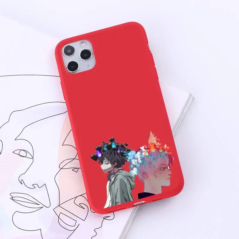 Anime My hero academia Phone Case Red Candy Color for iPhone 6 7 8 11 12 s mini pro X XS XR MAX Plus
Anime My hero academia Phone Case Red Candy Color for iPhone 6 7 8 11 12 s mini pro X XS XR MAX Plus