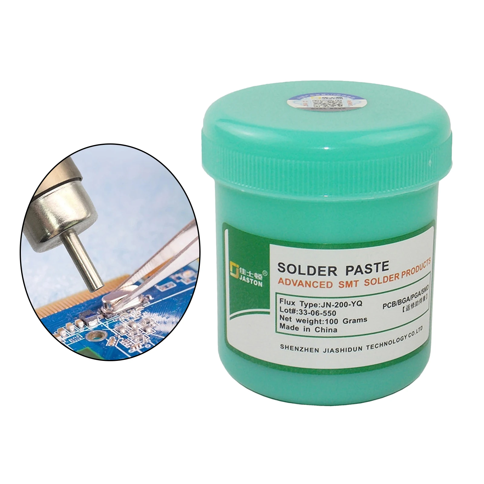 Soldering Paste Treasure Solder Flux Soldering Oil SMT Part Environmental Lead Free Welding Gel PCB Repair Tool
Soldering Paste Treasure Solder Flux Soldering Oil SMT Part Environmental Lead Free Welding Gel PCB Repair Tool