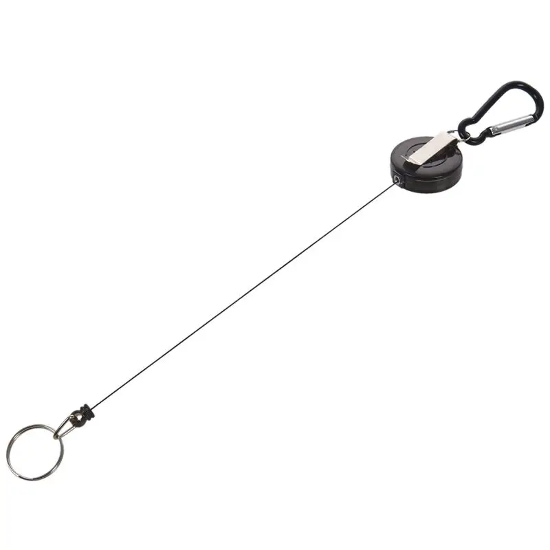 2 PCS BADGE REEL - RETRACTABLE RECOIL YOYO SKI PASS ID CARD HOLDER KEY CHAIN Color:Black Amount:2Pcs
2 PCS BADGE REEL - RETRACTABLE RECOIL YOYO SKI PASS ID CARD HOLDER KEY CHAIN Color:Black Amount:2Pcs