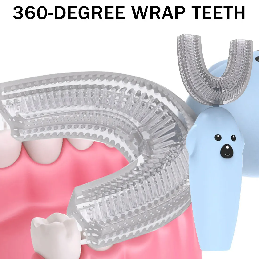 Children's U-shaped electric toothbrush, automatic ultrasonic smart U-shaped toothbrush, electric toothbrush OEM customization
Children's U-shaped electric toothbrush, automatic ultrasonic smart U-shaped toothbrush, electric toothbrush OEM customization