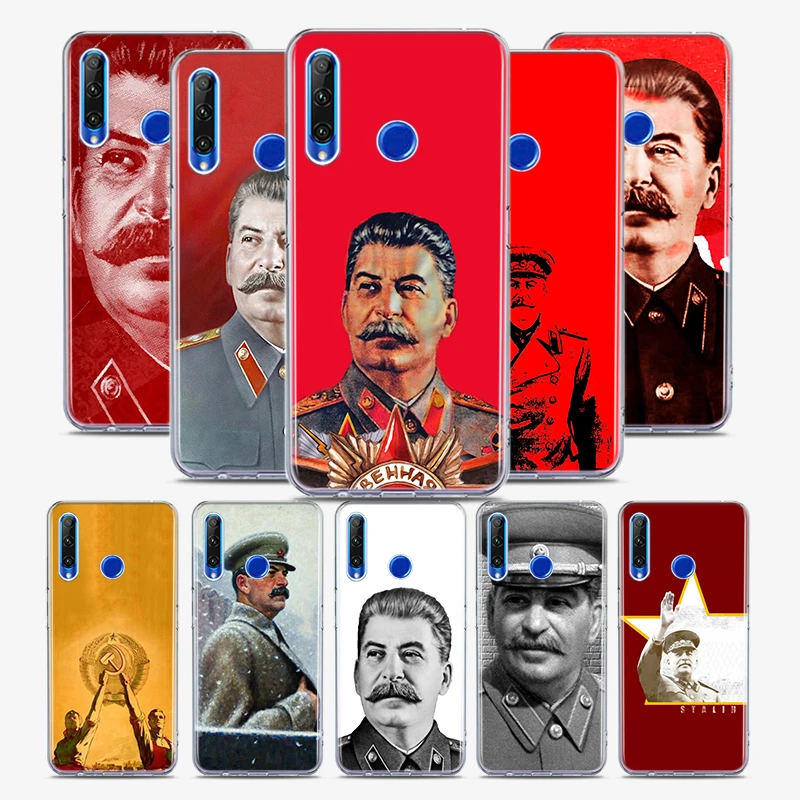 Сталин Советского Союза силиконовый чехол для Honor 30 30S 30i 9 10 9A 9C 9S 9N 10i 10X 9X Lite рro 5G