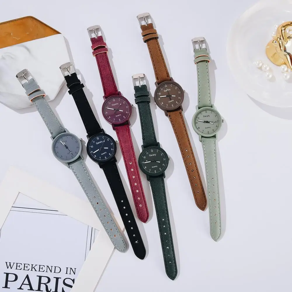 Fashion Brand Watch For Women Simple Arabic Numerals Bracelet Leather Ladies Dress Quartz Watch Clock For Women Relogio Feminino
Fashion Brand Watch For Women Simple Arabic Numerals Bracelet Leather Ladies Dress Quartz Watch Clock For Women Relogio Feminino