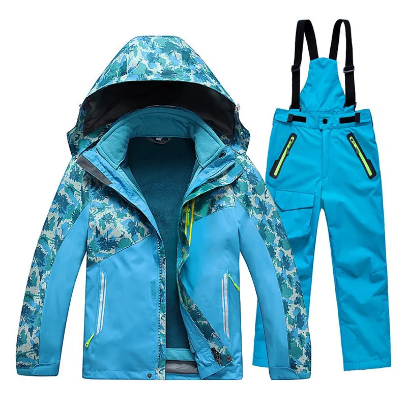 2020 New Kids Boys Girls Skiing Jacket+Pant Snow Suit -20-30 DEGREE Winter Wterpoof Clothing Set Children Camouflage Coat 
2020 New Kids Boys Girls Skiing Jacket+Pant Snow Suit -20-30 DEGREE Winter Wterpoof Clothing Set Children Camouflage Coat