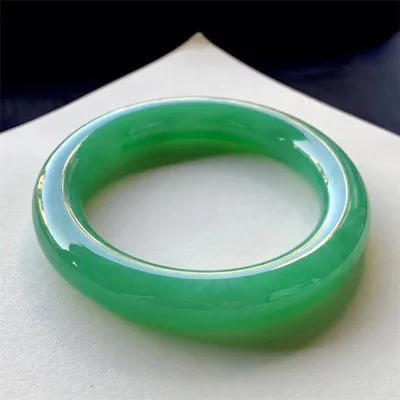 Zheru Jewelry Natural Round Bar Burmese Green Jade 54-64mm Bracelet Elegant Princess Jewelry Best Gift for Mother and Girlfriend
Zheru Jewelry Natural Round Bar Burmese Green Jade 54-64mm Bracelet Elegant Princess Jewelry Best Gift for Mother and Girlfriend