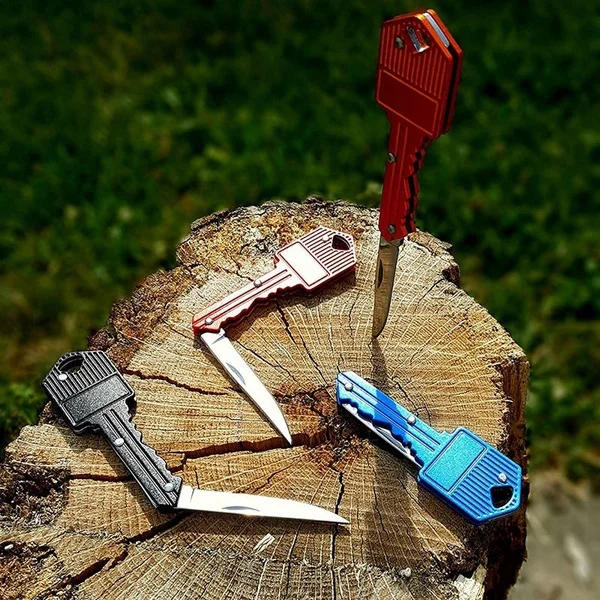 Outdoor Survival Pocket Folding Portable Camping Key Shape Ring Knife Peeler Mini Camping Key Ring Knife EDC Tool
Outdoor Survival Pocket Folding Portable Camping Key Shape Ring Knife Peeler Mini Camping Key Ring Knife EDC Tool