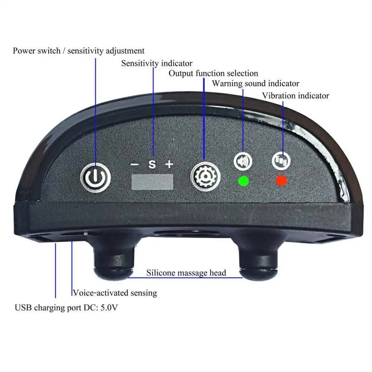 Pet Dog Rechargeable Anti Bark Collar Control Train Waterproof Stop Barking Pet Dog Waterproof Ultrasonic Training Collars
Pet Dog Rechargeable Anti Bark Collar Control Train Waterproof Stop Barking Pet Dog Waterproof Ultrasonic Training Collars
