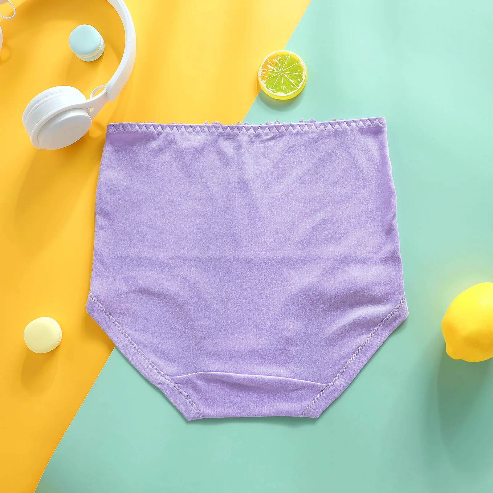 3PC Women High Waist Tummy Control Panties Underwear Shapewear Brief Panties Women's Lace Cotton Plain Butt-up Plus Size Panties
3PC Women High Waist Tummy Control Panties Underwear Shapewear Brief Panties Women's Lace Cotton Plain Butt-up Plus Size Panties