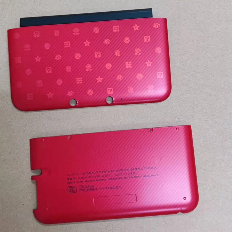 

Original NEW Limited edition Top Bottom A & E Cover Plates Case For Nintend 3DS XL LL 3DSXL Housing Case Cover With 1 Pair Screw