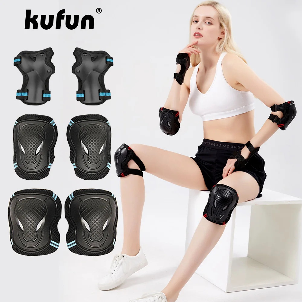 Kufun Knee Elbow Pads Set Protective Gear Longboard Skateboard Men Children Bicycle Inline Roller Women Protector Kids Scooter
Kufun Knee Elbow Pads Set Protective Gear Longboard Skateboard Men Children Bicycle Inline Roller Women Protector Kids Scooter