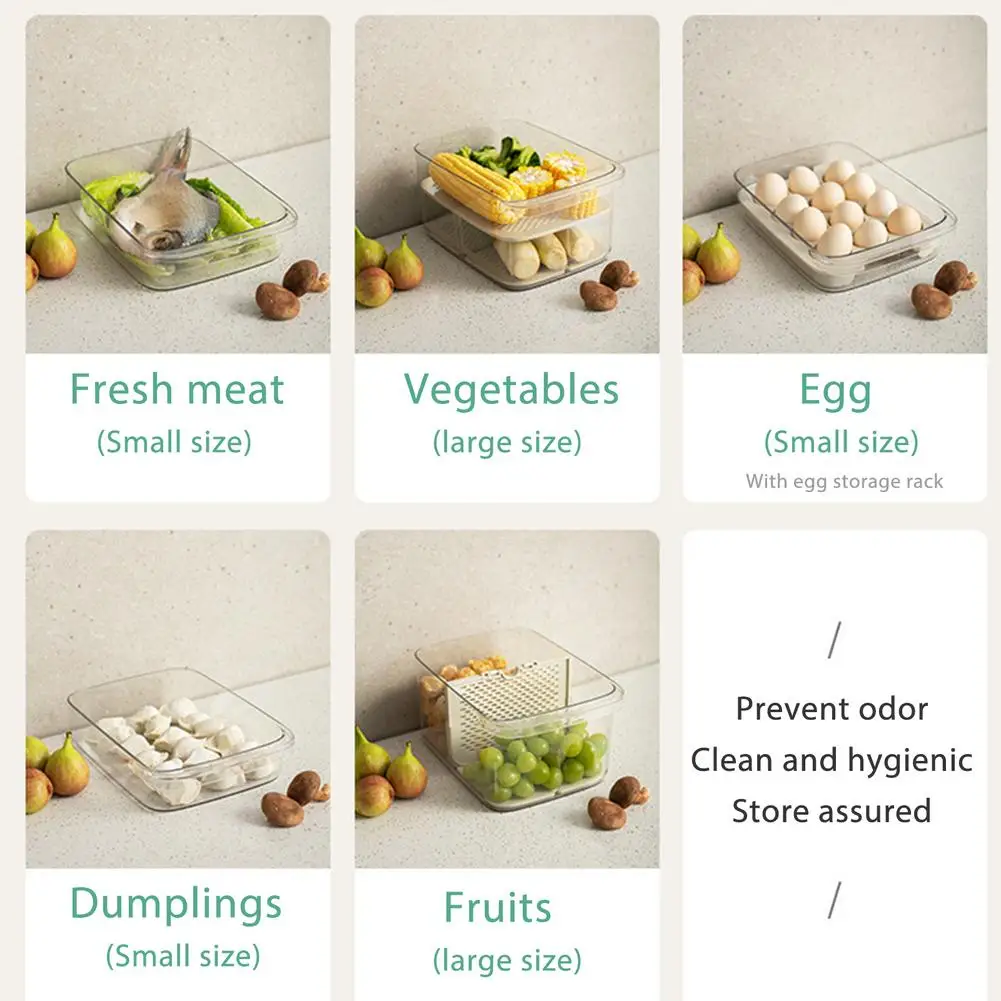 Freezer Food Storage Container Stackable Food Saver Box with Lid Square Plastic Single-layer Sealed Transparent Box
Freezer Food Storage Container Stackable Food Saver Box with Lid Square Plastic Single-layer Sealed Transparent Box