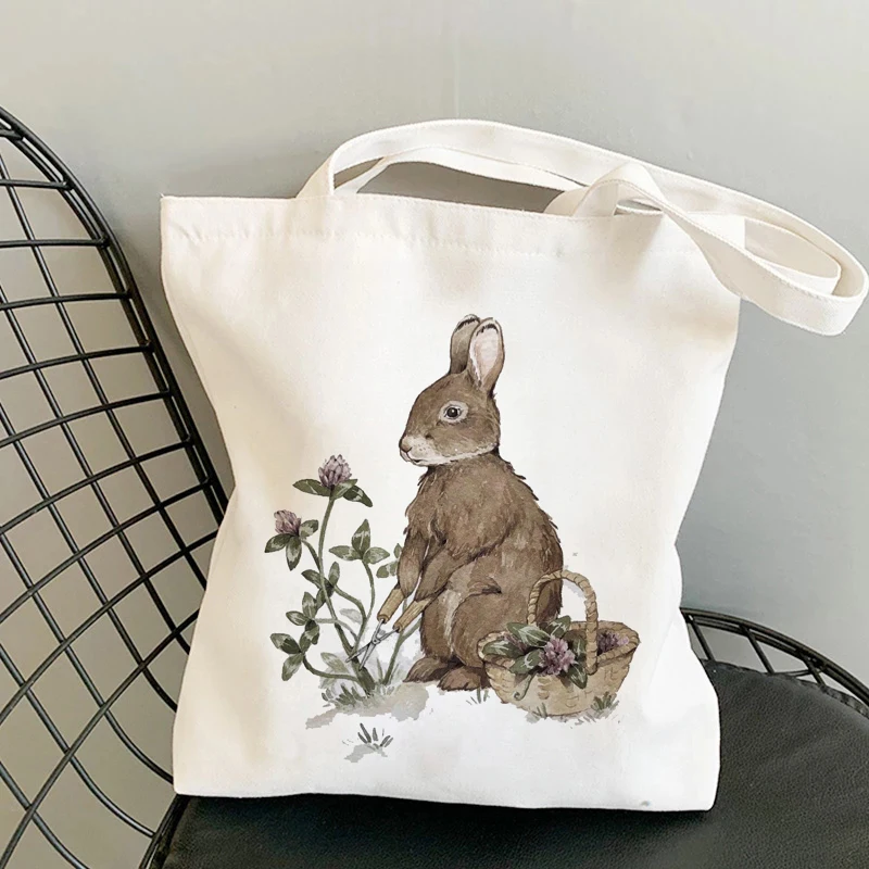 New Korea Ulzzang Ms. Cute Rabbit Canvas Bag Harajuku Casual Fashion Large Capacity White Shopping Bag Cartoon Retro Shoulder Ba 
New Korea Ulzzang Ms. Cute Rabbit Canvas Bag Harajuku Casual Fashion Large Capacity White Shopping Bag Cartoon Retro Shoulder Ba