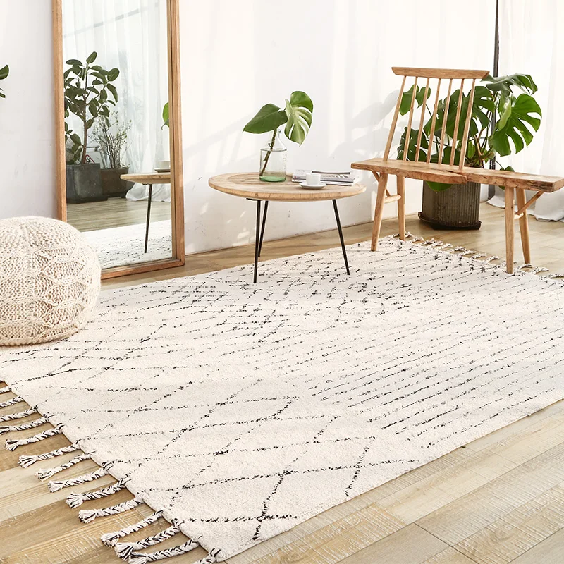 India Handmade Carpets Livingroom Turkey Nordic Home Bedroom Carpet Kilim Rug Floor Mat Study Tassel Room Carpet With Morocco
India Handmade Carpets Livingroom Turkey Nordic Home Bedroom Carpet Kilim Rug Floor Mat Study Tassel Room Carpet With Morocco