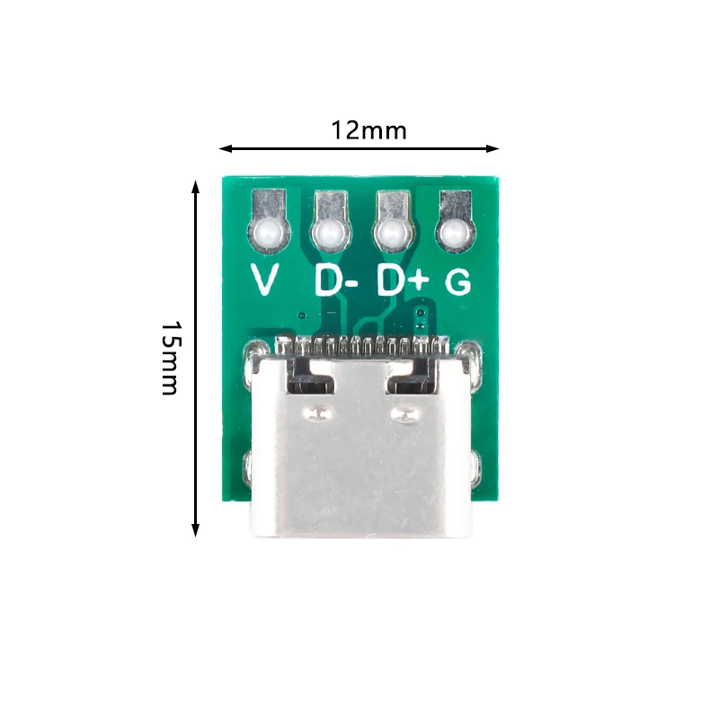 10/5/1 шт. USB 3 1 Тип C разъем 16 Pin Тесты адаптер для печатной платы P линии передачи