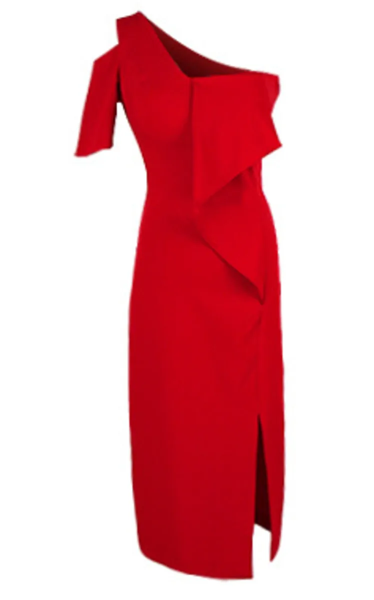 BacklakeGirls 2021 Ladies Slim Fit Split Dress Sexy One Shoulder Short Sleeve Pencil Dress Backless Cocktail Party Dress Women
BacklakeGirls 2021 Ladies Slim Fit Split Dress Sexy One Shoulder Short Sleeve Pencil Dress Backless Cocktail Party Dress Women