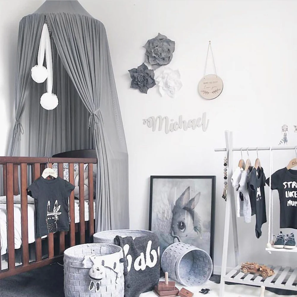 Bed Canopy Mosquito Net Playhouse Hanging Tent Chiffon Material For Baby Crib Dome Soft and Breathable Look Simple yet Romance
Bed Canopy Mosquito Net Playhouse Hanging Tent Chiffon Material For Baby Crib Dome Soft and Breathable Look Simple yet Romance