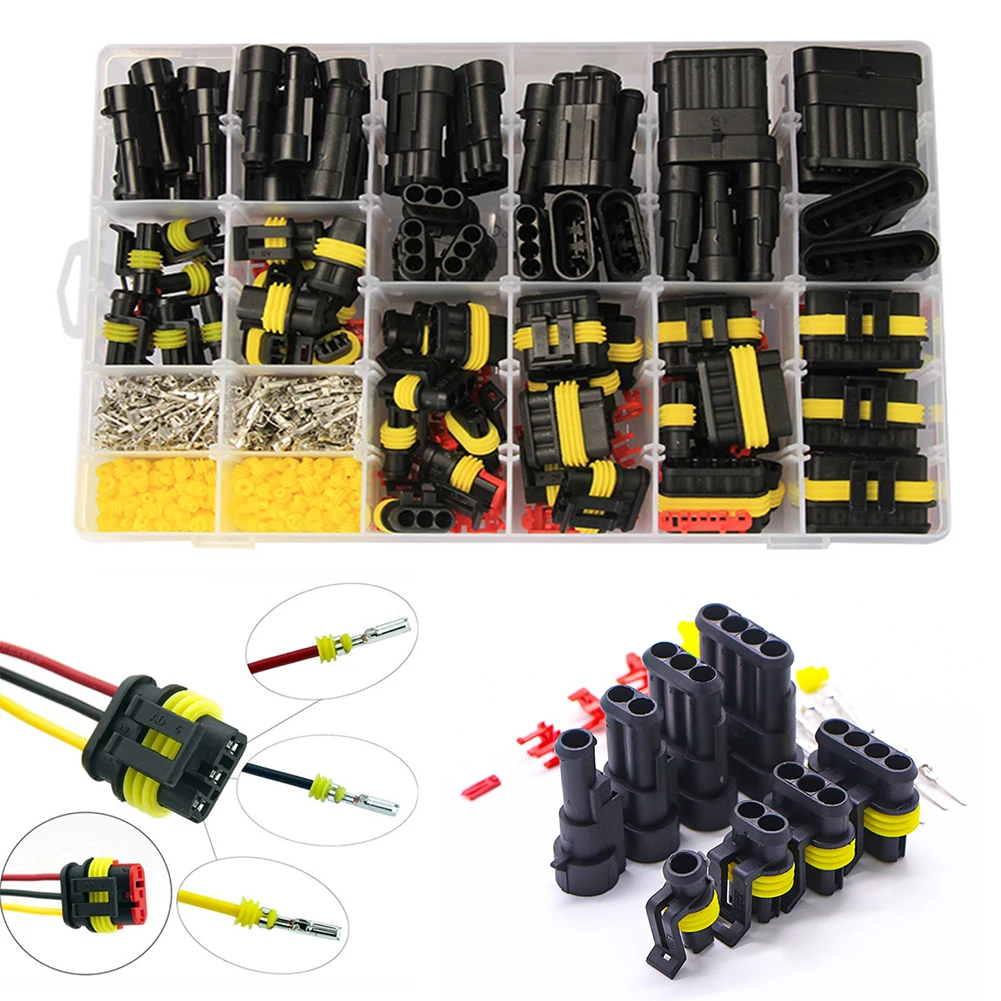 New Waterproof 1/2/3/4/5/6 Pin Electrical Wire Connector Kit 300V 12A Car Marine Sealed Terminals Wire Connector For Car Truck
New Waterproof 1/2/3/4/5/6 Pin Electrical Wire Connector Kit 300V 12A Car Marine Sealed Terminals Wire Connector For Car Truck
