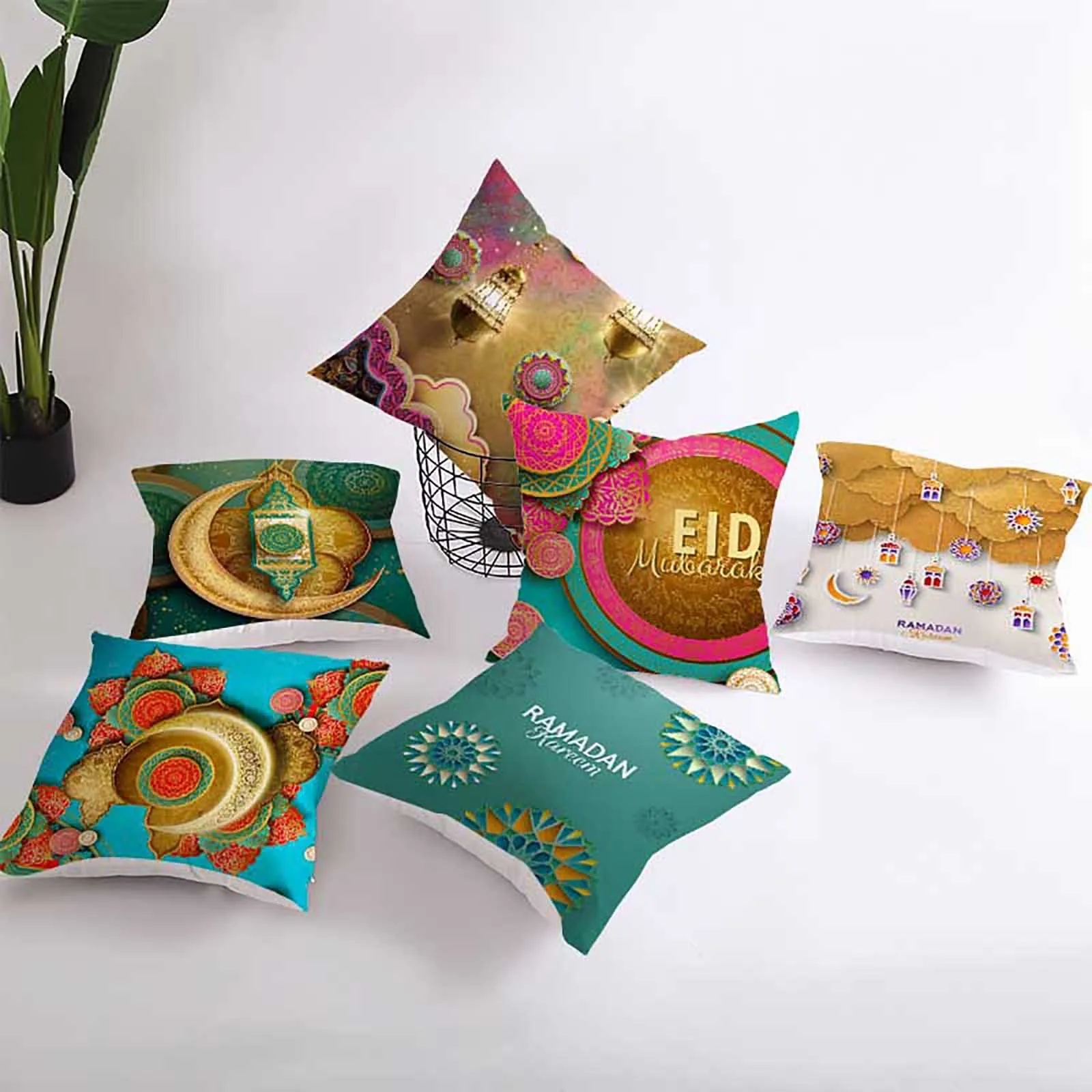 Ramadan Festival Room Decoration Moon Pillow Case English Alphabet Polyester Cushion Cover for Sofa Home Decor Flower Pillowcase
Ramadan Festival Room Decoration Moon Pillow Case English Alphabet Polyester Cushion Cover for Sofa Home Decor Flower Pillowcase