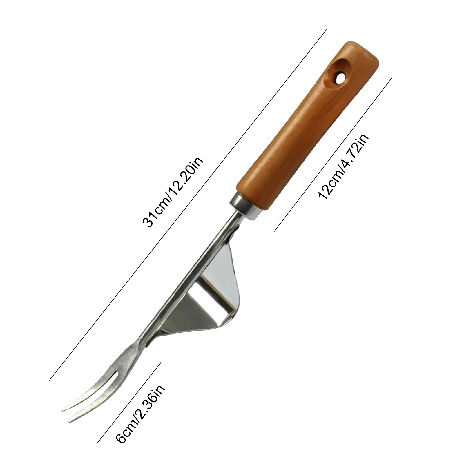 Garden Outdoor Lawn Removal Stainless Steel Farmland Puller Dandelion Manual Digging Multifunction Weeder Wood Handle Tool
Garden Outdoor Lawn Removal Stainless Steel Farmland Puller Dandelion Manual Digging Multifunction Weeder Wood Handle Tool