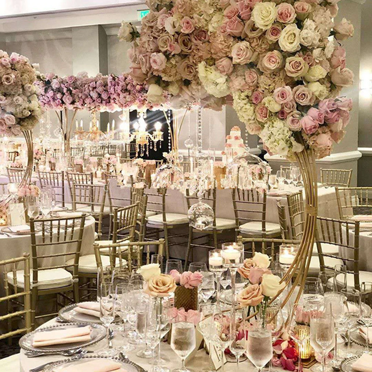 10 шт.) свадебное украшение, стальная фотопластина, стойка, подставка, Цветочная ваза, декор для стола AB0588