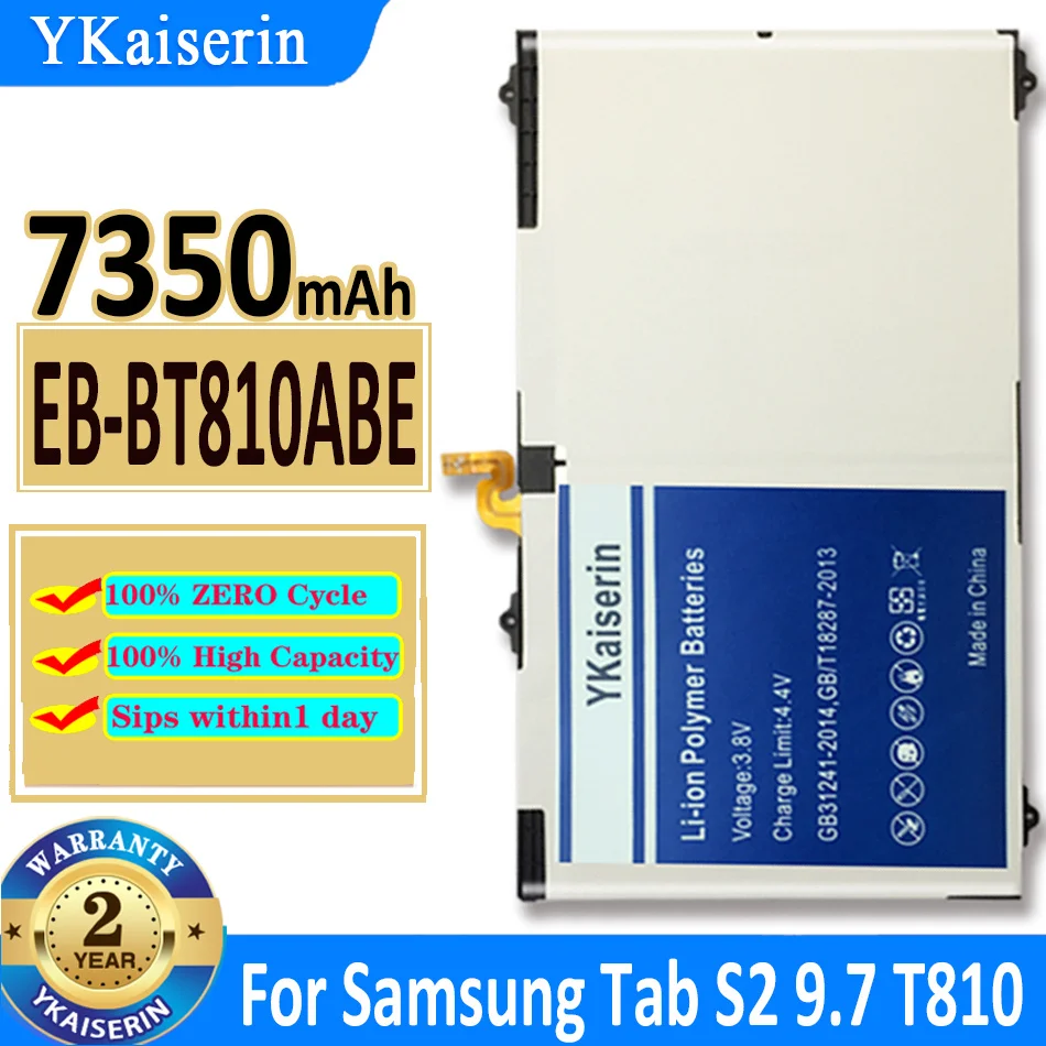 Аккумулятор на 7350 мА · ч для Samsung Galaxy Tab S2 9,7, T815C, S2, T813, T815, T819C
Аккумулятор на 7350 мА · ч для Samsung Galaxy Tab S2 9,7, T815C, S2, T813, T815, T819C