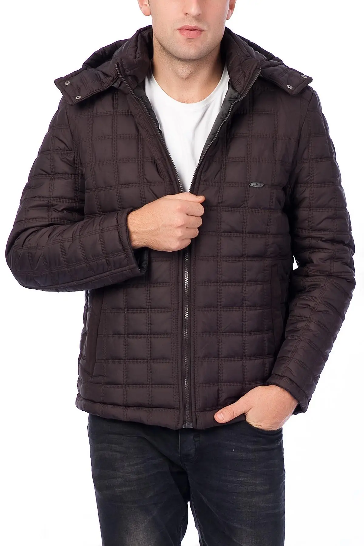 Dewberry Мужской Кофе Coat-1030001K7128. | Мужская одежда