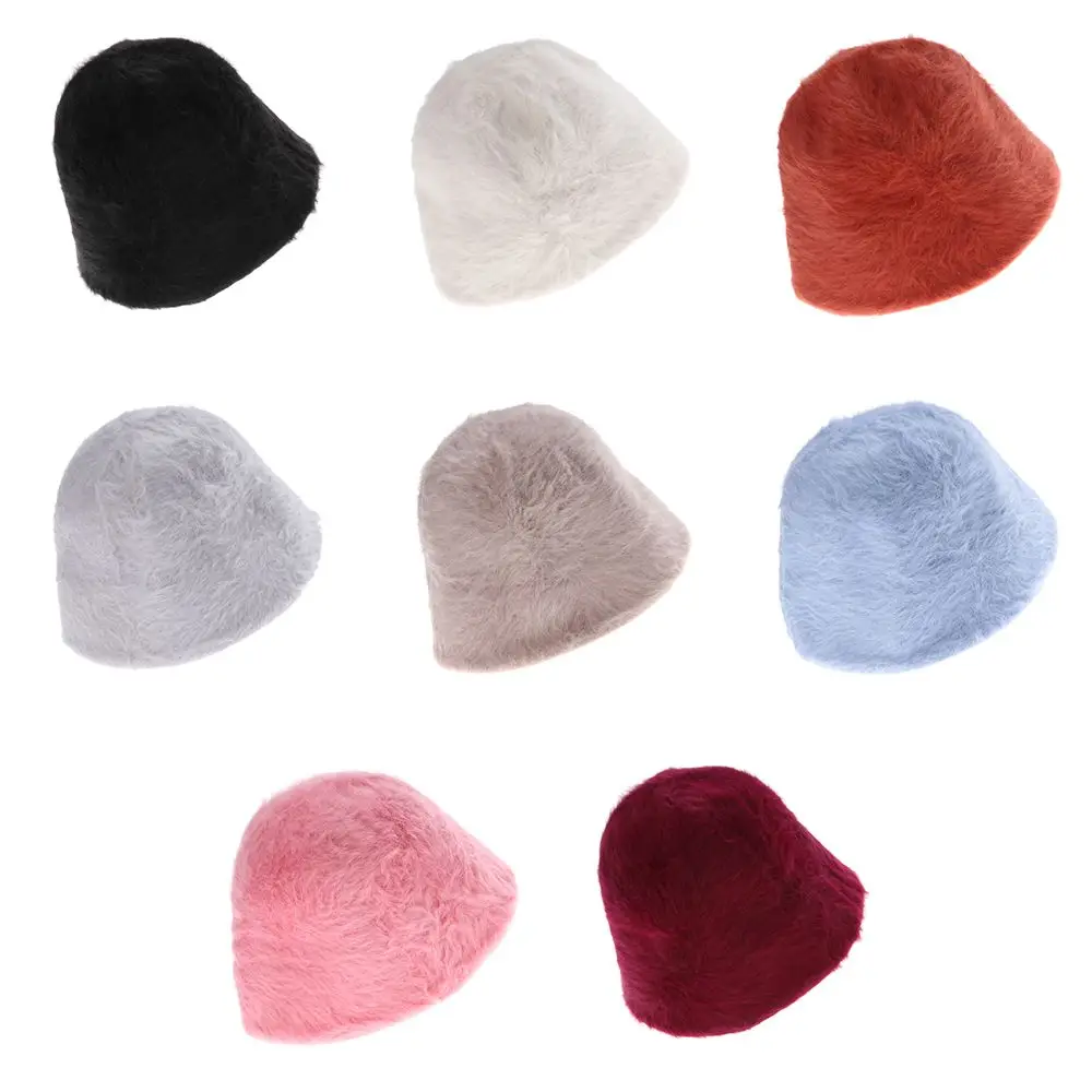 Thickened Solid Color Winter Keep Warm Fisherman's Hat Lady's Cap Bucket Hat Faux Rabbit Fur
Thickened Solid Color Winter Keep Warm Fisherman's Hat Lady's Cap Bucket Hat Faux Rabbit Fur
