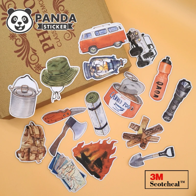 3M Waterproof Outdoor Adventure Sticker Camping Sticker Luggage Stickers 
3M Waterproof Outdoor Adventure Sticker Camping Sticker Luggage Stickers