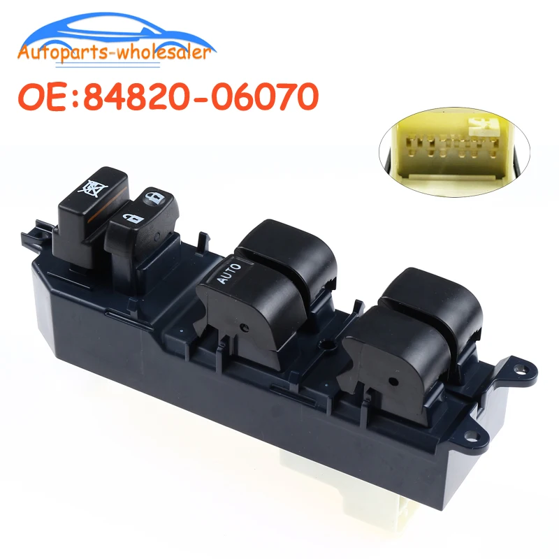 Car For Toyota Yaris Camry Tacoma 84820-06070 8482006070 Power Window Switch 84820-06071 84820-33270 84820-52250 84820-52310
Car For Toyota Yaris Camry Tacoma 84820-06070 8482006070 Power Window Switch 84820-06071 84820-33270 84820-52250 84820-52310