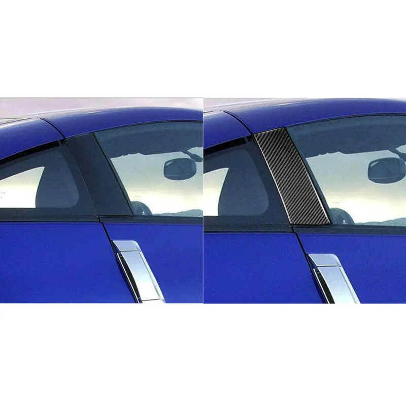 Decoration Cover Trims 2pcs Car Carbon Fiber B Pillar Cover Trim For 2003-2009 Nissan 350Z Cuope Solid
Decoration Cover Trims 2pcs Car Carbon Fiber B Pillar Cover Trim For 2003-2009 Nissan 350Z Cuope Solid