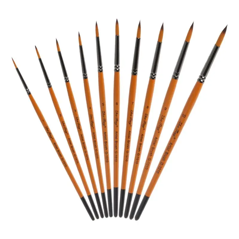 High quality Fine Hand Painted Thin Pen Art Supplies Drawing Point Tip Watercolor Nylon Brush Acrylic Oil Painting Craft
High quality Fine Hand Painted Thin Pen Art Supplies Drawing Point Tip Watercolor Nylon Brush Acrylic Oil Painting Craft