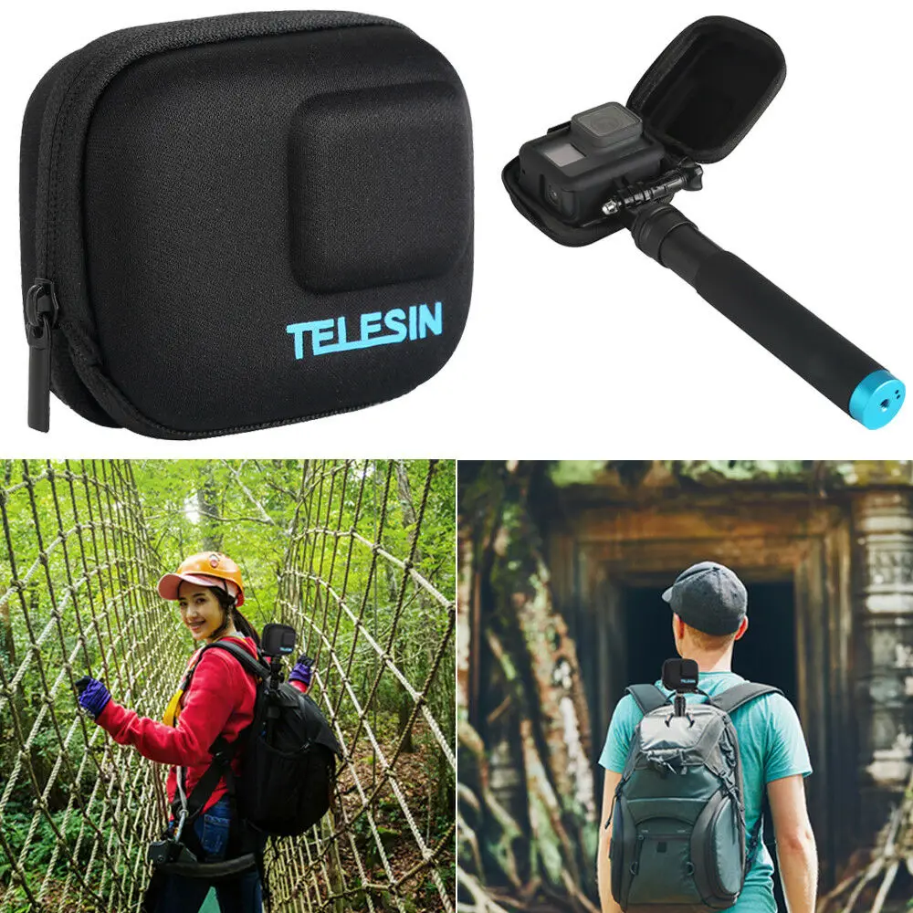 New Mini Storage Carry Travel Black Hard Portable Camera Accessory Case Bag Box Protector for GoPro Hero 5 6
New Mini Storage Carry Travel Black Hard Portable Camera Accessory Case Bag Box Protector for GoPro Hero 5 6